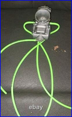 01-23 Kawasaki KX85 Keihin PWK G64A AQ13 Carb flat slide Carburetor CLEAN