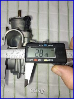 01-23 Kawasaki KX85 Keihin PWK G64A AQ13 Carb flat slide Carburetor CLEAN