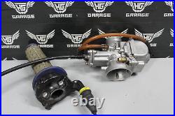 02-18 Yamaha Yz85 Oem Keihin Pwk Carb Carburetor Throttle 5pa-14101-00-00