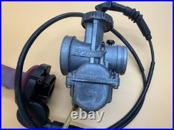 1994 94 Kawasaki KX125 KX OEM Keihin PWK Carburetor Carb Fuel Throttle Assembly