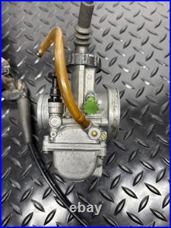 1994 94 Kawasaki KX125 Keihin PWK Carburetor Carb Fuel Throttle Assembly Kx OEM