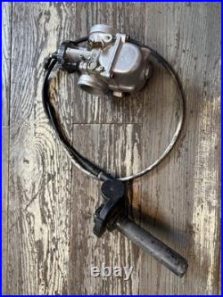 1994 Suzuki RM125 OEM Original Keihin PWK 36 Carburetor Throttle Assembly 91-00
