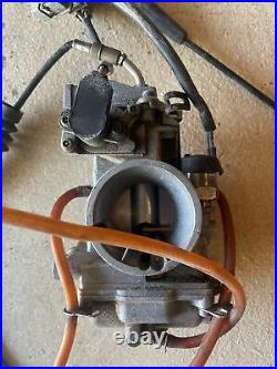 1999-2002 KX250 KX 250 Keihin PWK Carburetor Fuel Injector Body Cable Throttle