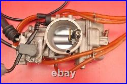 1999 99-02 Kawasaki Kx250 Kx 250 Carburetor Carb Keihin PWK 38 Throttle & Grips
