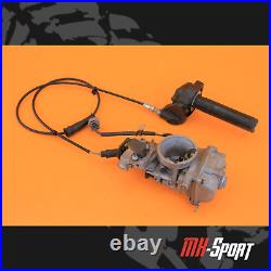 2000 00 KX250 KX 250 OEM KEIHIN PWK Carburetor Carb Fuel Throttle TPS Assembly