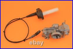 2004 04 KX250 KX 250 OEM Keihin PWK Carburetor Carb Fuel Throttle Assembly