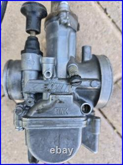 2004 04 Kawasaki KX85 KX100 Keihin Carburetor PWK 28mm Intake Cable Bowl KX112
