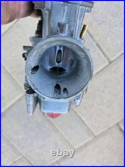 2004 04 Kawasaki KX85 KX100 Keihin Carburetor PWK 28mm Intake Cable Bowl KX112