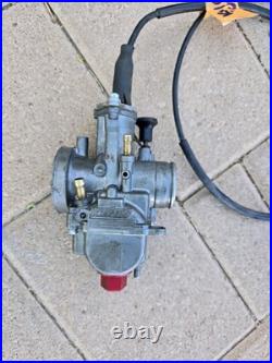 2004 04 Kawasaki KX85 KX100 Keihin Carburetor PWK 28mm Intake Cable Bowl KX112