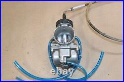 21 Keihin PWK35 2 into 1 carb carburetor manifold FRESH REBUILT Banshee C-52 21 Keihin PWK35 2 into 1 carb carburetor manifold FRESH REBUILT Banshee C-52