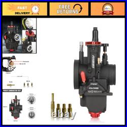 26mm Performance Racing Carburetor NIBBI PWK, 3 Main Jets & 1 Pilot Jet, Repla
