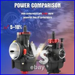 26mm Performance Racing Carburetor NIBBI PWK, 3 Main Jets & 1 Pilot Jet, Repla