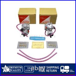 2PC For Keihin 28mm PWK Carburetor Carb Fits Yamaha Banshee YFZ350 US 2PC For Keihin 28mm PWK Carburetor Carb Fits Yamaha Banshee YFZ350 US