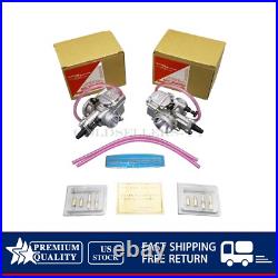2PC For Keihin 28mm PWK Carburetor Carb Fits Yamaha Banshee YFZ350 US 2PC For Keihin 28mm PWK Carburetor Carb Fits Yamaha Banshee YFZ350 US