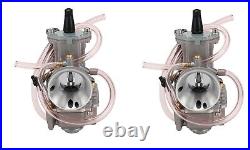 2pc Keihin 28mm 28 mm PWK Carburetor Carb Yamaha Banshee YFZ350 YFZ 350 turbojet
