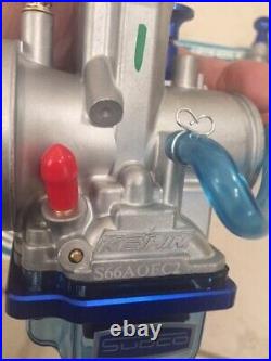 2x Banshee 34MM 34 Mil Larger Carburetors Race Powerjet PWK race carbs +cable