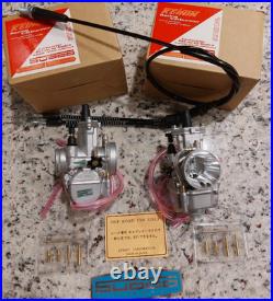 2x Keihin 28 mm 28mm PWK Carburetor Carb Yamaha Banshee YFZ350 YFZ 350 + Cable
