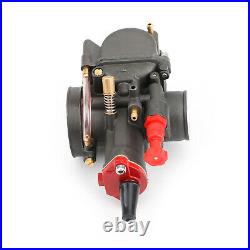 30mm PWK Carburetor Black Aluminum For GY6 125 150, Lifan, Loncin, Zongshen Dirt Pit Bike & ATV