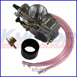 Carburetor Carb With Intake Boot PWK28 Fit For Kawasaki KX100 KX125 KX80 KX85