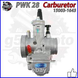 Carburetor For 15003-1643 Yamaha 02-18 PWK 28MM with Intake Manifold & Mushroom