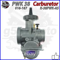 Carburetor For K-38PWK-AS0 16-167 PWK 38mm YZ250 RM250 with Intake Manifold