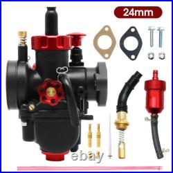 Carburetor PWK24 Carb 24mm 2/4 Stroke for Honda Yamaha Suzki 140cc 150cc