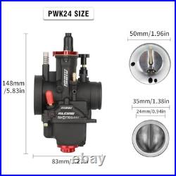 Carburetor PWK 24mm Motorcycle, 125cc-150cc Power Carb With Carb PWK-24mm