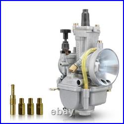 Carburetor, PWK 28MM Carburetor Fit for 200cc 225cc 250cc ATV Pit Dirt Bike H