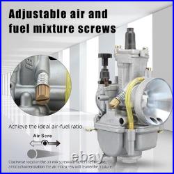 Carburetor, PWK 28MM Carburetor Fit for 200cc 225cc 250cc ATV Pit Dirt Bike H
