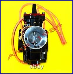 Carburettor PWK 34 Black + Power Jet + Manifold Cagiva 125 mito With Mix