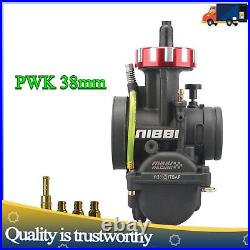 Fits Suzuki RM 250 RM250 1976-2008 Carb NIBBI Racing Carburetor PWK 38mm with Jets
