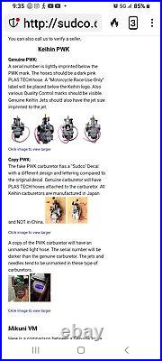 Four Keihin Racing Carburetor PWK39 USA Seller FREE SHIP