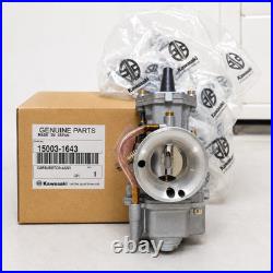 GENUINE OEM KEIHIN PWK 28mm Carburetor for Kawasaki KX100 and KX85 (01-13) NEW