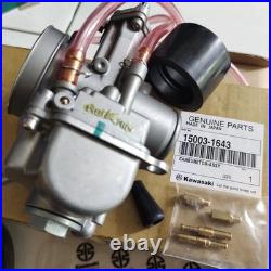 GENUINE OEM KEIHIN PWK 28mm Carburetor for Kawasaki KX100 and KX85 (01-13) NEW