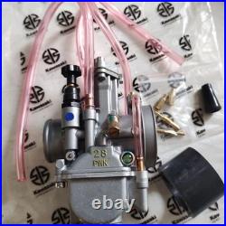 GENUINE OEM KEIHIN PWK 28mm Carburetor for Kawasaki KX100 and KX85 (01-13) NEW
