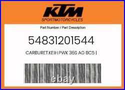 KTM Genuine Carburet. Keih. Pwk 36S Ag Bc5 54831201544