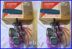 Keihin 35mm 35 mm PWK Air Striker Carburetor Carb 2 pcs Banshee YFZ350 YFZ 350