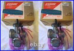 Keihin 35mm 35 mm PWK Air Striker Carburetor Carb Pair Banshee YFZ350 YFZ 350