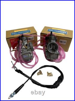 Keihin 35mm PWK Air Striker Carburetors For Yamaha Banshee YFZ 350 (Pair) Carbs