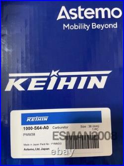 Keihin PWM38 Genuine Carburetor S64-A0 New in box