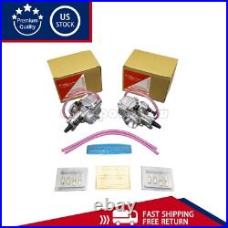 NEW 2PC For Keihin 28mm PWK Carburetor Fits For Yamaha Banshee YFZ350 US NEW 2PC For Keihin 28mm PWK Carburetor Fits For Yamaha Banshee YFZ350 US