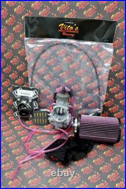 NEW BLASTER 35mm PWK carburetor carb + intake boot + filter + jet kit + cable