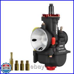 NIBBI Carburetor PWK24mm, fit 125cc-150cc Motorcycle Engine with Carb Jets for