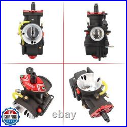 NIBBI Carburetor PWK24mm, fit 125cc-150cc Motorcycle Engine with Carb Jets for
