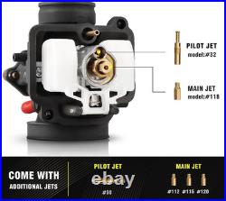 NIBBI Carburetor PWK28 Fit Motorcycle Engine with 28Mm Carb Jets for Dirtbike Mi