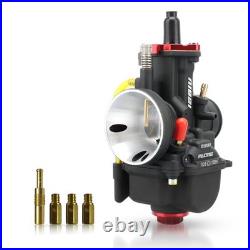 NIBBI Carburetor PWK28mm, fit 200cc-250cc Motorcycle Engine with Carb PWK28MM