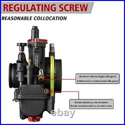 NIBBI Carburetor PWK28mm, fit 200cc-250cc Motorcycle Engine with Carb PWK28MM