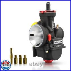 NIBBI Carburetor PWK32 fit 300cc 350cc Motorcycle Engine with Carb Jets for D
