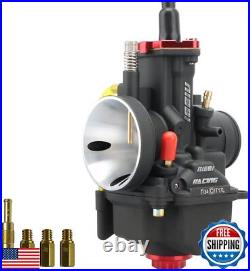 NIBBI Carburetor PWK34mm, fit 350cc-400cc Motorcycle Engine with Carb Jets Mot NIBBI Carburetor PWK34mm, fit 350cc-400cc Motorcycle Engine with Carb Jets Mot