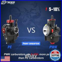 NIBBI Carburetor PWK34mm, fit 350cc-400cc Motorcycle Engine with Carb Jets Mot NIBBI Carburetor PWK34mm, fit 350cc-400cc Motorcycle Engine with Carb Jets Mot